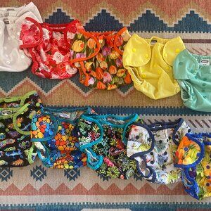 Thirsties Duo Wrap Waterproof Snap Diaper Covers, Size Two (12)
